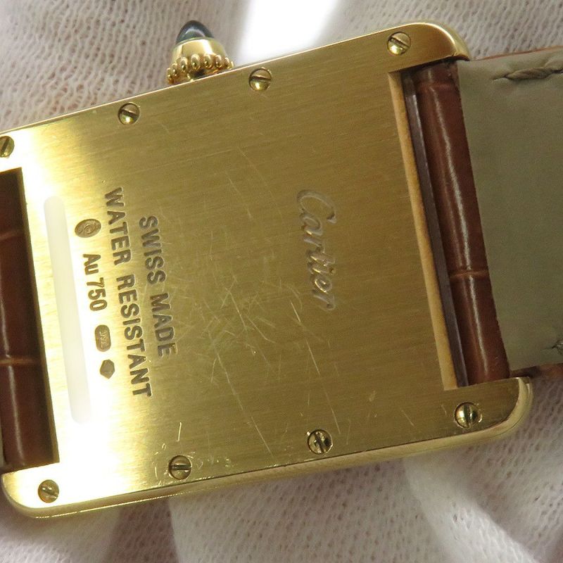 カルティエ タンク ルイ カルティエ LM W1529756 Cartier 腕時計 シルバー文字盤