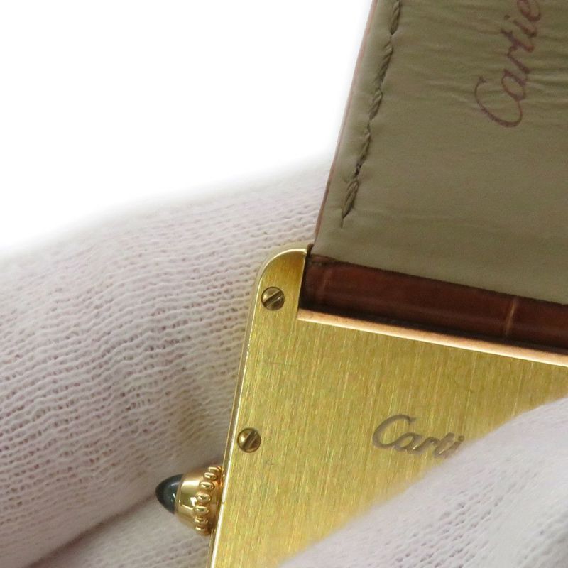 カルティエ タンク ルイ カルティエ LM W1529756 Cartier 腕時計 シルバー文字盤