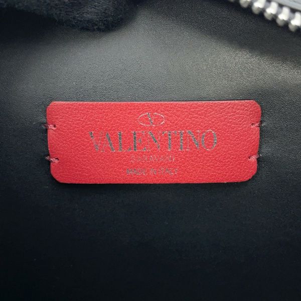 ヴァレンティノ・ガラヴァーニ ボディバッグ VLTNロゴ TY2B0719WJW VALENTINO ベルトバッグ 黒