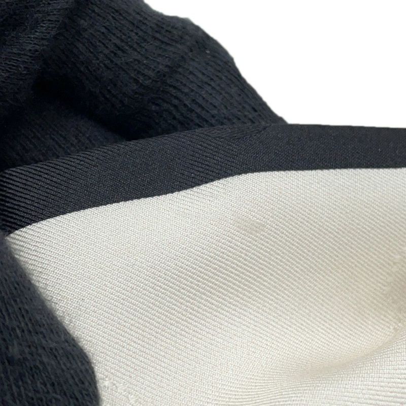 シャネル シュシュ リボン ロゴ シルク AA7530 CHANEL ヘアアクセサリー 白