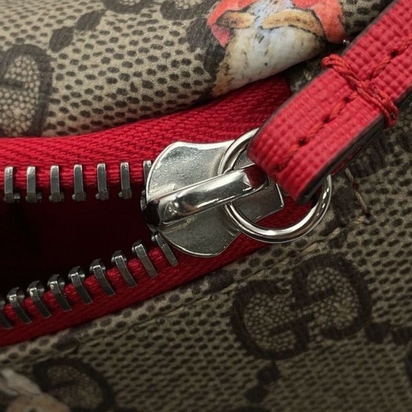 グッチ ボディバッグ チルドレンズ GGスプリーム ピーターラビット 502095 GUCCI ウエストポーチ キッズ