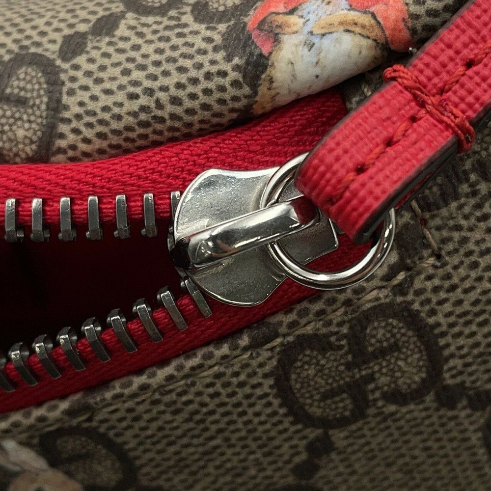 グッチ ボディバッグ チルドレンズ GGスプリーム ピーターラビット 502095 GUCCI ウエストポーチ キッズ