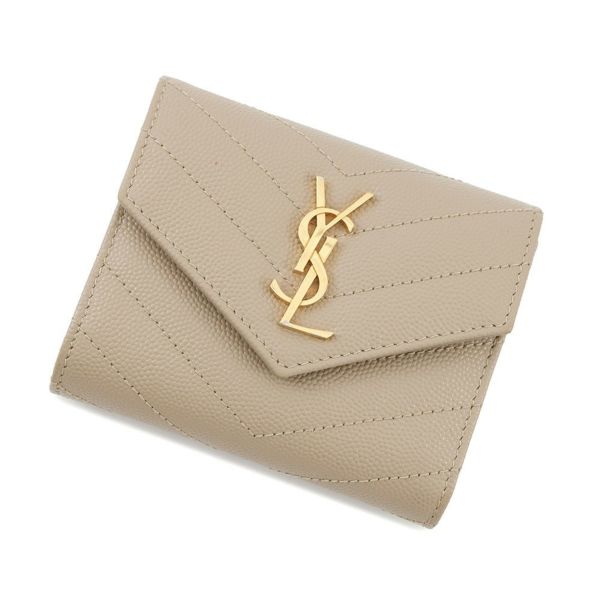 サンローランパリ 三つ折り財布 カサンドラ マトラッセ マルチフォールド ウォレット 692061 SAINT LAURENT PARIS