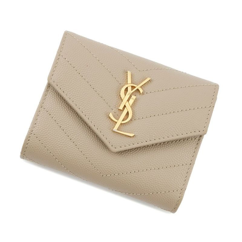 サンローランパリ 三つ折り財布 カサンドラ マトラッセ マルチフォールド ウォレット 692061 SAINT LAURENT PARIS