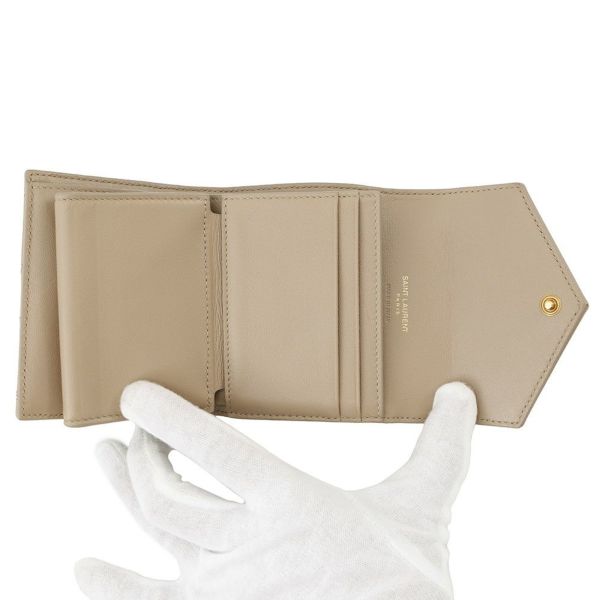 サンローランパリ 三つ折り財布 カサンドラ マトラッセ マルチフォールド ウォレット 692061 SAINT LAURENT PARIS