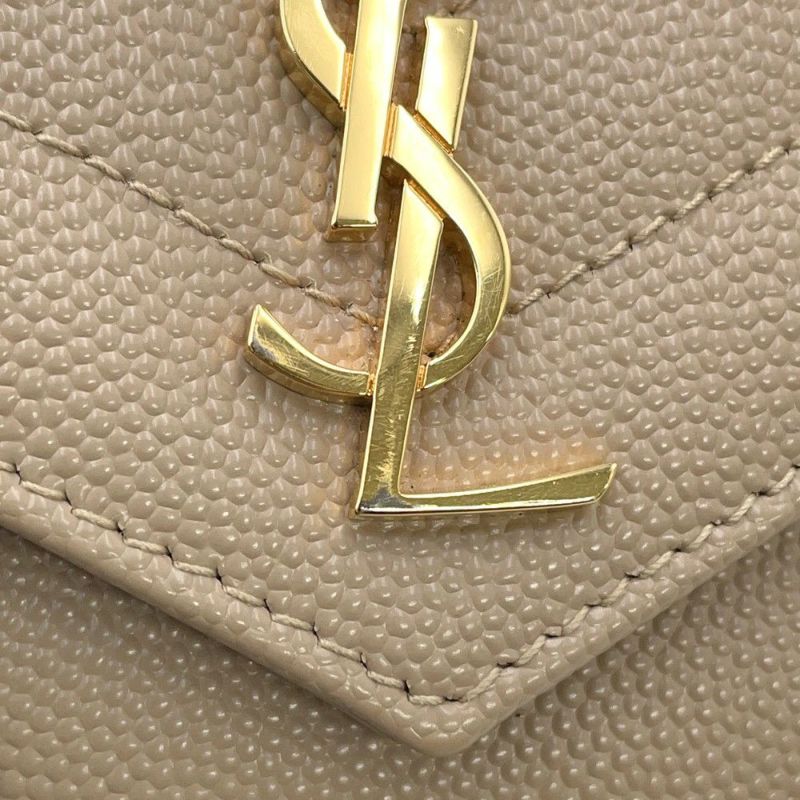 サンローランパリ 三つ折り財布 カサンドラ マトラッセ マルチフォールド ウォレット 692061 SAINT LAURENT PARIS