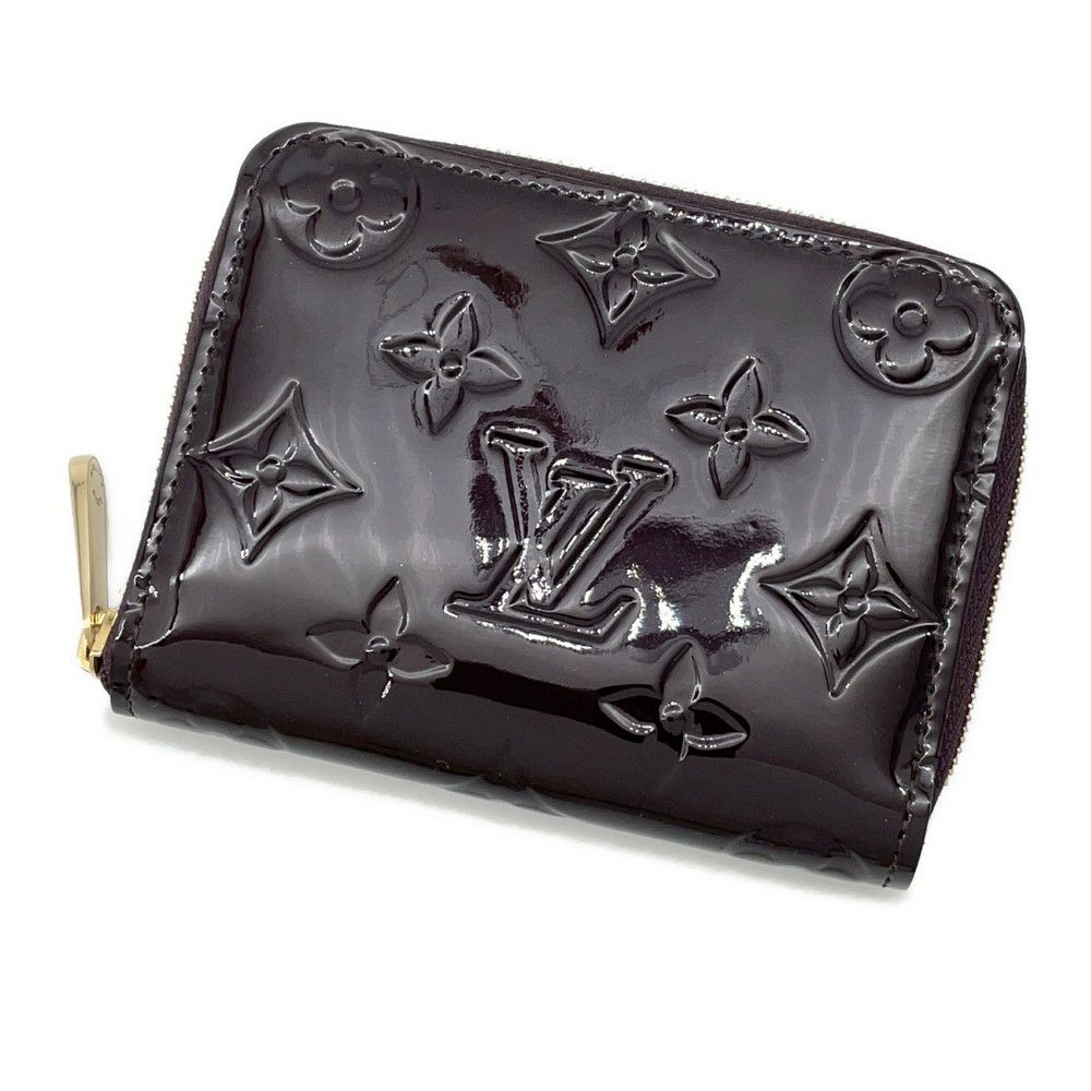 ルイヴィトン コインケース モノグラム・ヴェルニ ジッピー・コインパース M93607 ヴィトン 小銭入れ