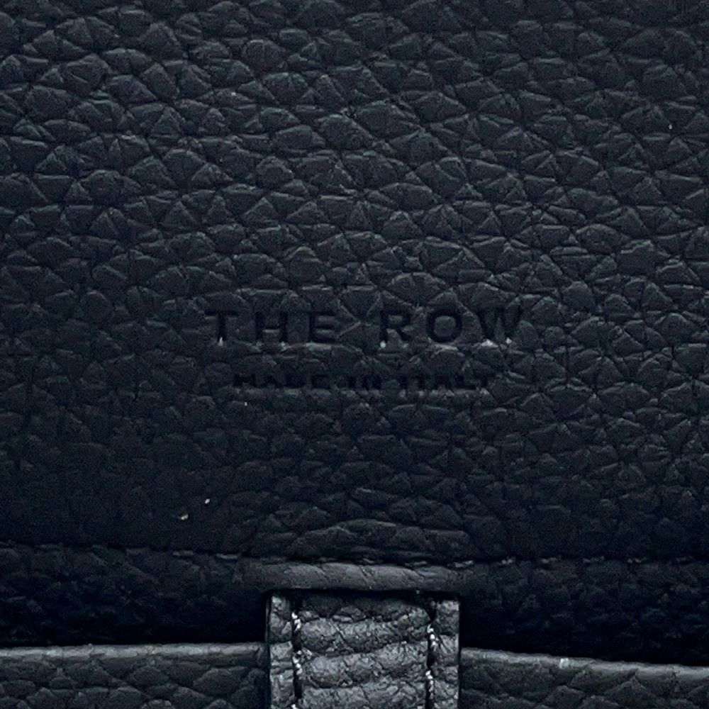 ザ ロウ ハンドバッグ ソフトマルゴー10 レザー W1190 L133 THE ROW 2wayショルダーバッグ  黒