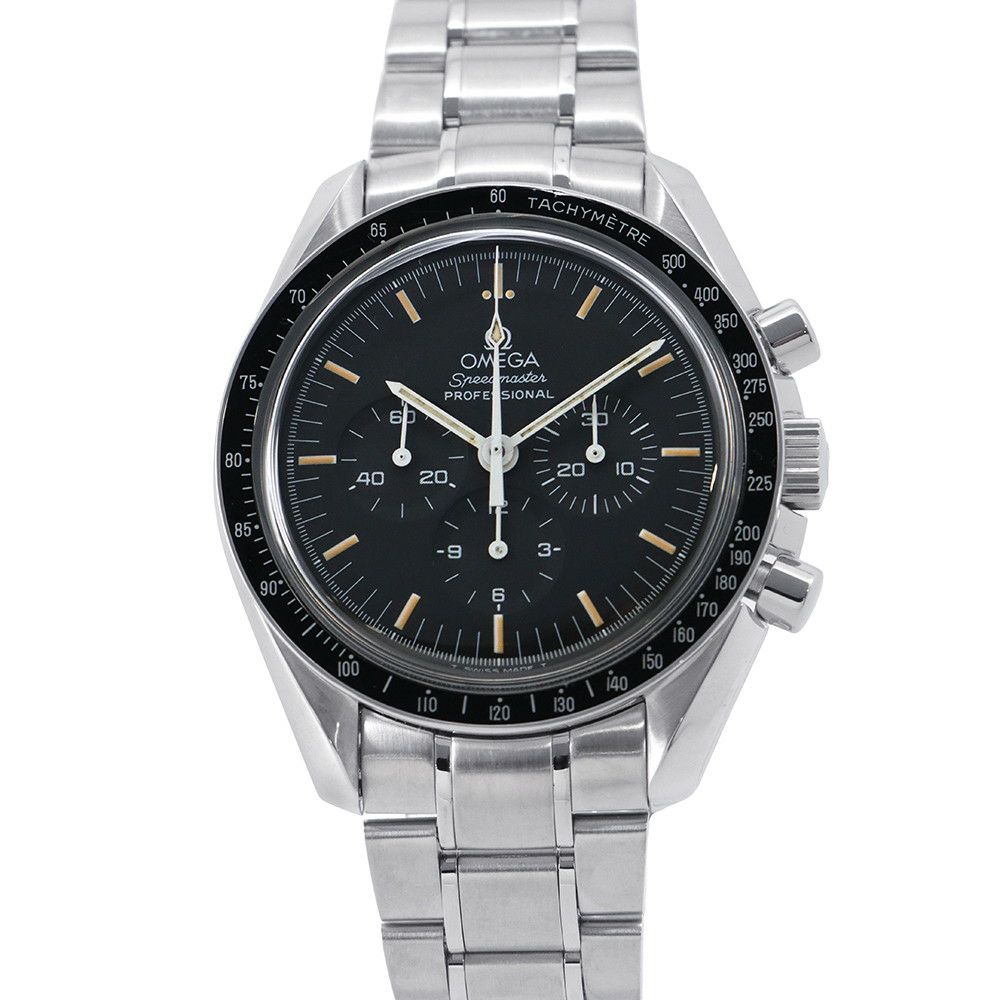 オメガ スピードマスター プロフェッショナル 3572.50.00 OMEGA 腕時計 黒文字盤