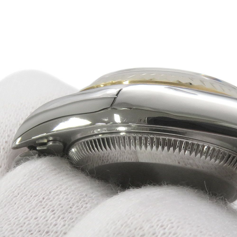 ロレックス デイトジャスト S番 SS/K18YG 69173G チェリーグラデーション文字盤 10PD