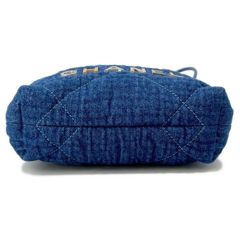 シャネル ハンドバッグ CHANEL 22 ミニ ココマーク デニム AS3980 CHANEL 2wayショルダーバッグ