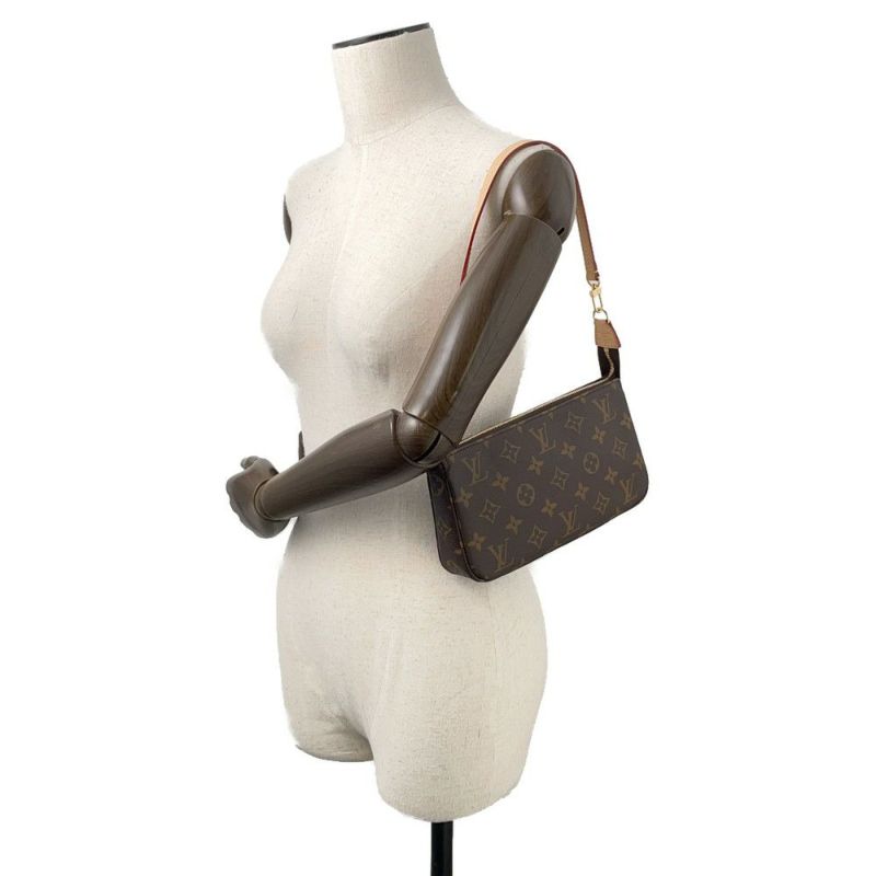 ルイヴィトン ハンドバッグ モノグラム ポシェット・アクセソワール M82766 LOUIS VUITTON 2wayチェーンショルダーバッグ