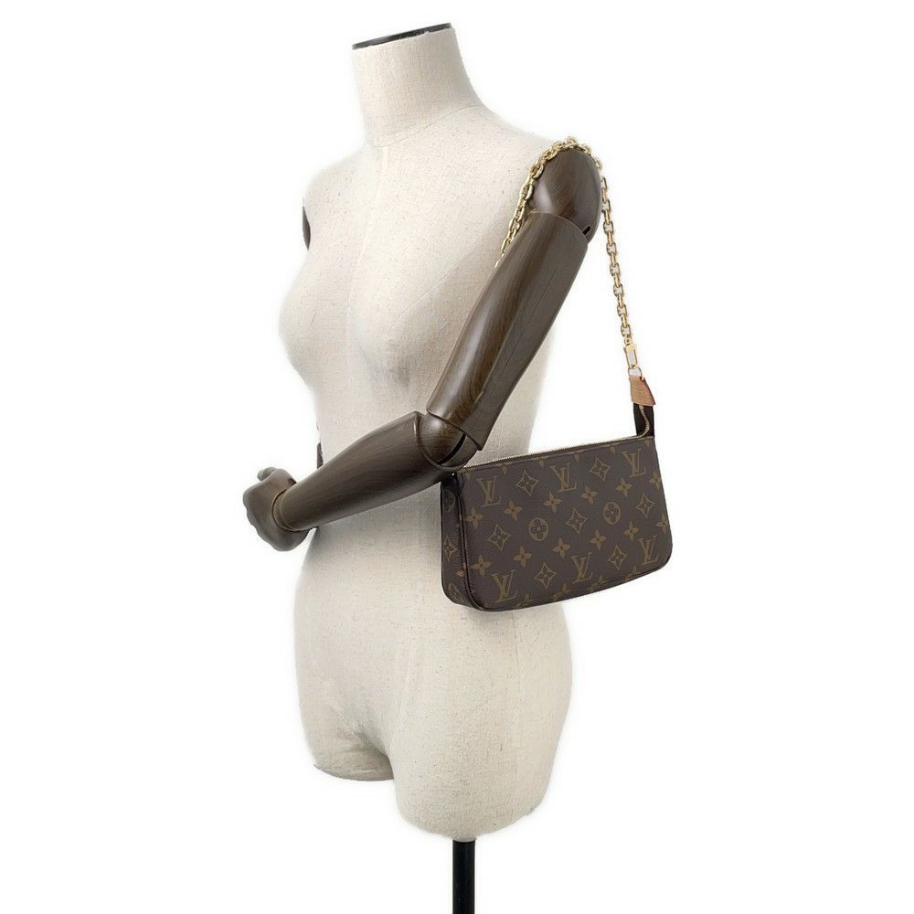 ルイヴィトン ハンドバッグ モノグラム ポシェット・アクセソワール M82766 LOUIS VUITTON 2wayチェーンショルダーバッグ
