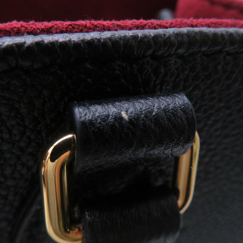 ルイヴィトン ハンドバッグ バイカラーモノグラム・アンプラント オンザゴー PM M45659 2way ショルダー 黒 ブラック