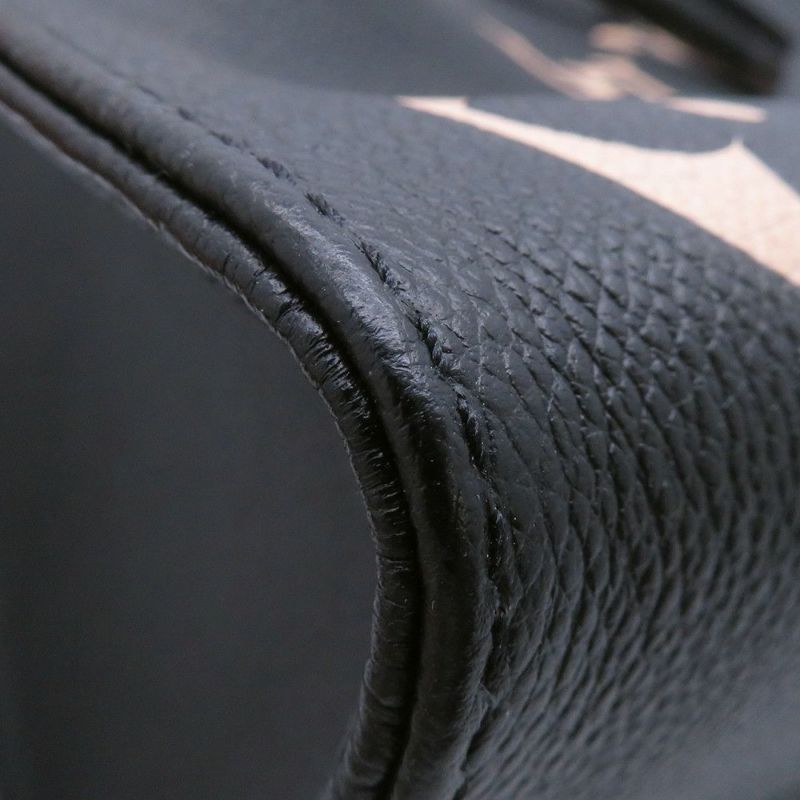 ルイヴィトン トートバッグ モノグラム・アンプラント オンザゴーMM M45495 ヴィトン バッグ トートバッグ 2way ブラック 黒