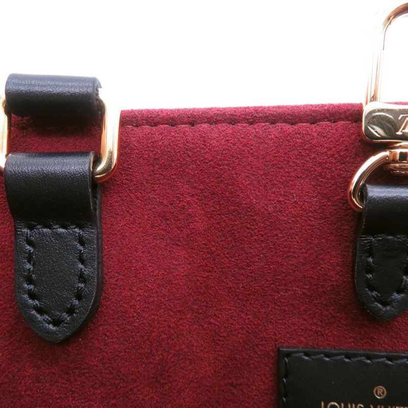 ルイヴィトン トートバッグ モノグラム・アンプラント オンザゴーMM M45495 ヴィトン バッグ トートバッグ 2way ブラック 黒