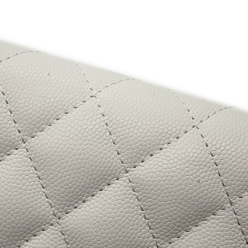 シャネル チェーンウォレット ボーイシャネル マトラッセ ココマーク キャビアスキン AP1117 CHANEL 白