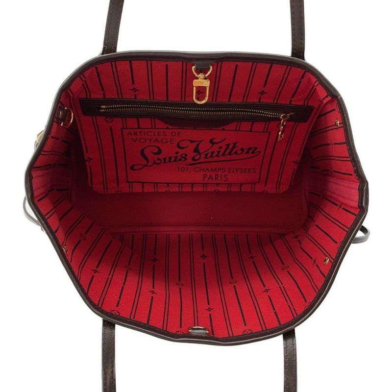 ルイヴィトン トートバッグ ダミエ・エベヌ ネヴァーフルPM N51109 LOUIS VUITTON ヴィトン バッグ