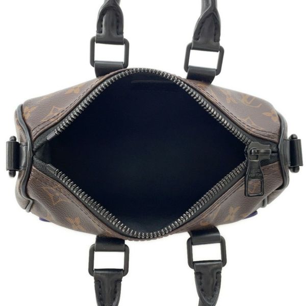 ルイヴィトン ハンドバッグ モノグラム/LVラバー キーポルXS M45788 LOUIS VUITTON 黒 ブラック