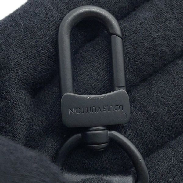 ルイヴィトン ハンドバッグ モノグラム/LVラバー キーポルXS M45788 LOUIS VUITTON 黒 ブラック