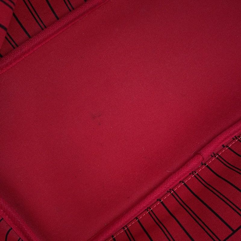 ルイヴィトン トートバッグ ダミエ・エベヌ ネヴァーフルMM ポーチ付き N41358 LOUIS VUITTON