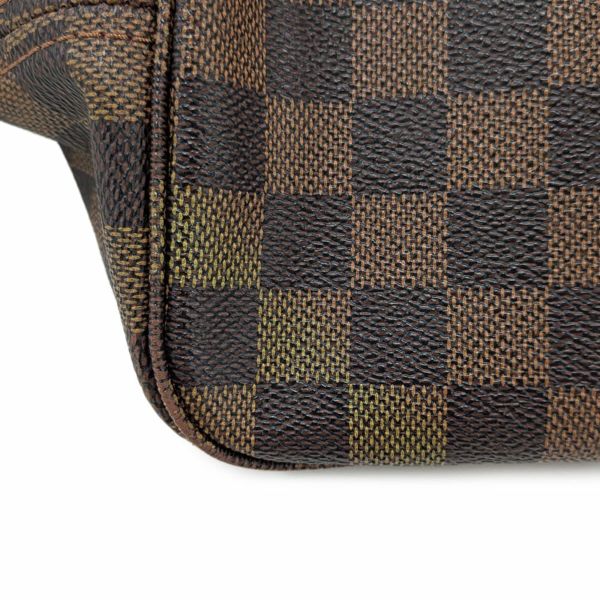ルイヴィトン トートバッグ ダミエ・エベヌ ネヴァーフルMM ポーチ付き N41358 LOUIS VUITTON