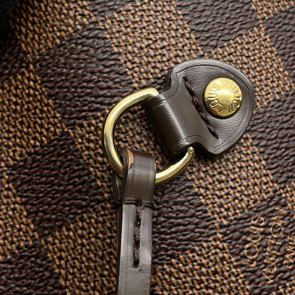 ルイヴィトン トートバッグ ダミエ・エベヌ ネヴァーフルMM ポーチ付き N41358 LOUIS VUITTON