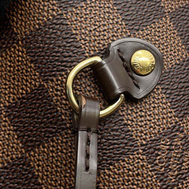 ルイヴィトン トートバッグ ダミエ・エベヌ ネヴァーフルMM ポーチ付き N41358 LOUIS VUITTON