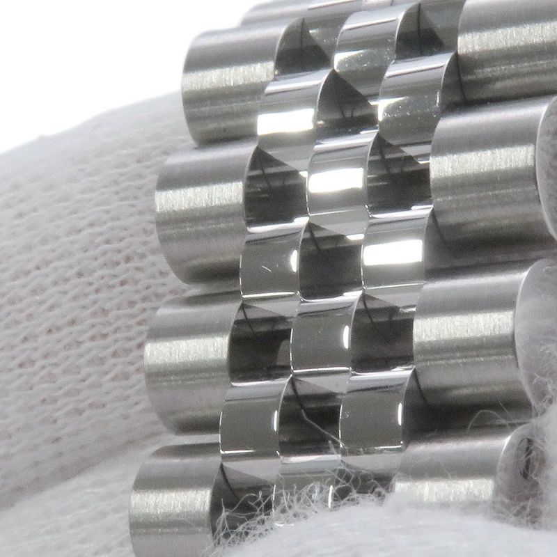 ロレックス デイトジャスト31 SS/K18WG 278274 ROLEX 腕時計 ブルー文字盤 フローラルモチーフ 24PDダイヤモンド