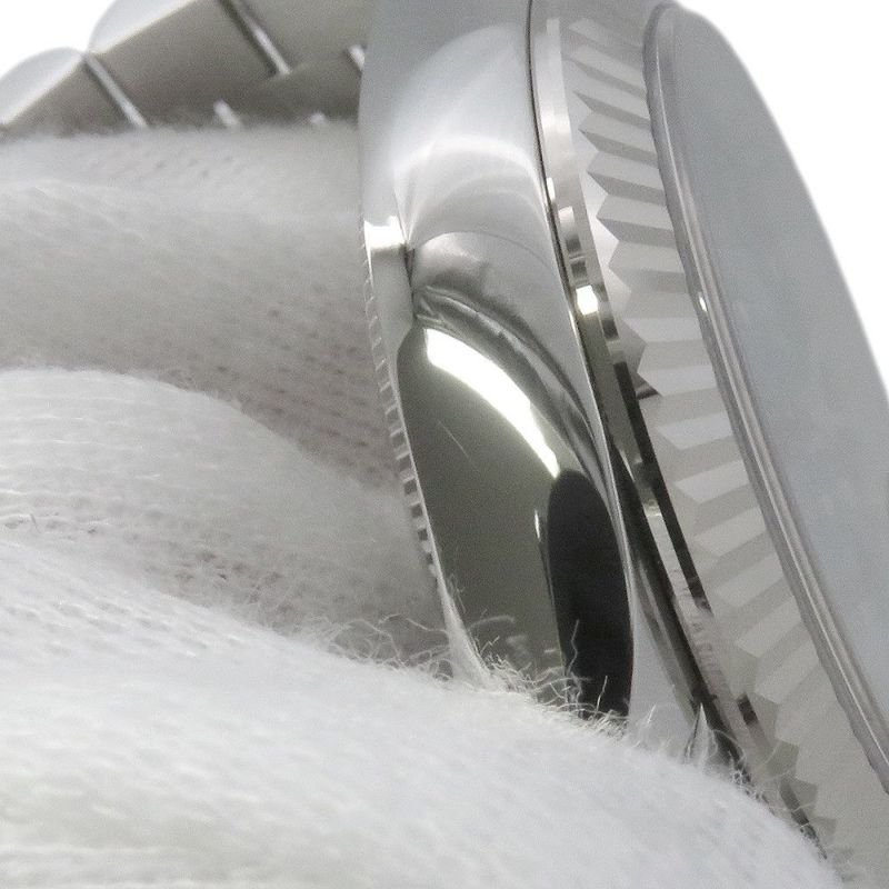 ロレックス デイトジャスト31 SS/K18WG 278274 ROLEX 腕時計 ブルー文字盤 フローラルモチーフ 24PDダイヤモンド