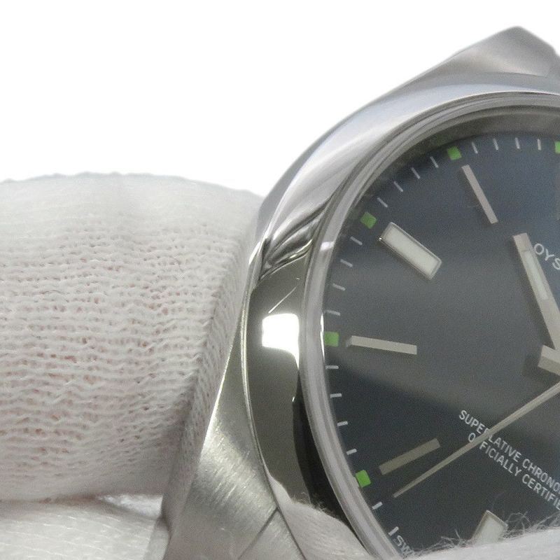 ロレックス オイスターパーペチュアル39 ランダムシリアル ルーレット 114300  ROLEX 腕時計 ブルー文字盤