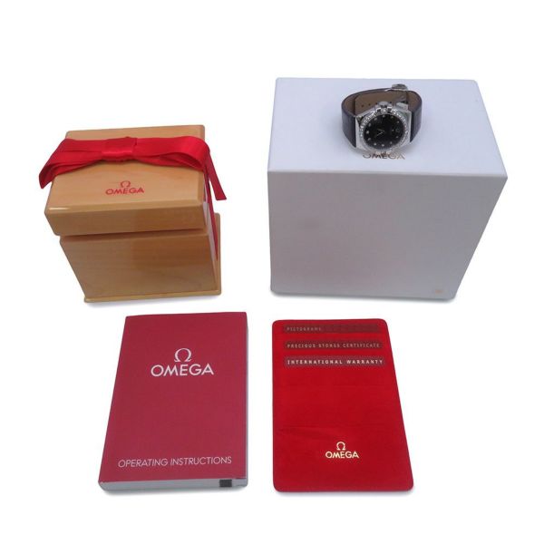 オメガ コンステレーション 123.18.35.60.60.001 OMEGA 腕時計 ウォッチ パープル文字盤 クォーツ