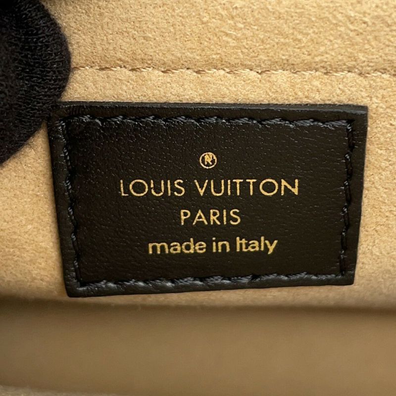 ルイヴィトン ショルダーバッグ ダミエ・キルト レザー トロカMM M59114 LOUIS VUITTON ブラック 黒