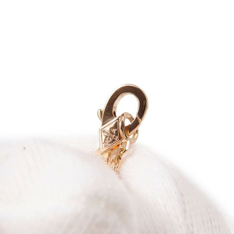 ヴァンクリーフ&アーペル ネックレス ペルレ ダイヤモンド ペンダント ダイヤ 19P 計0.34ct K18PGピンクゴールド VCARO9PE00