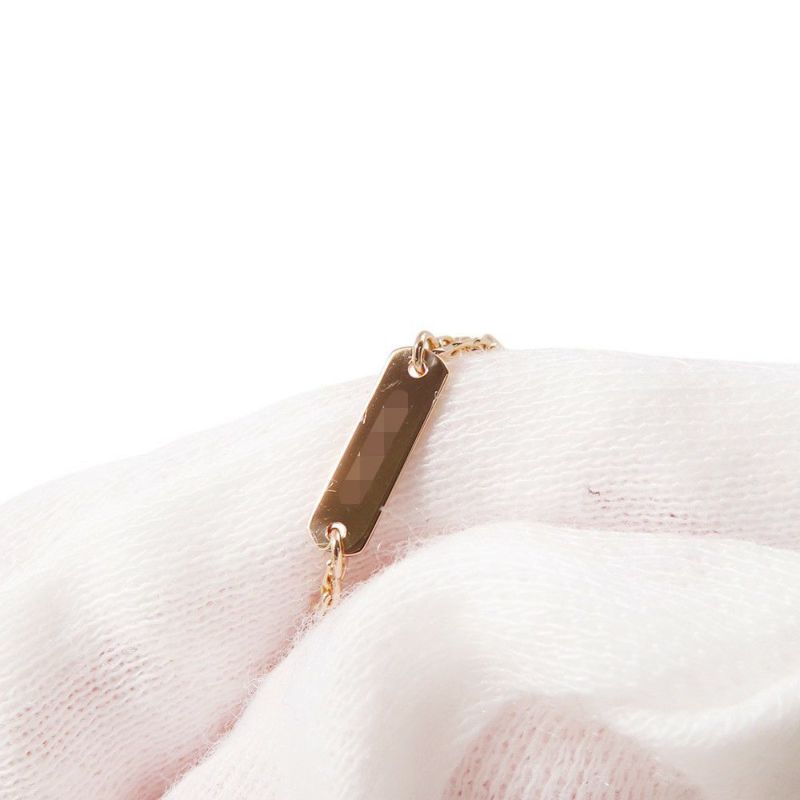 ヴァンクリーフ&アーペル ネックレス ペルレ ダイヤモンド ペンダント ダイヤ 19P 計0.34ct K18PGピンクゴールド VCARO9PE00