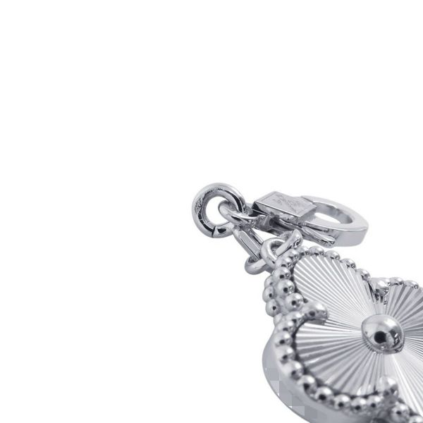 ヴァンクリーフ＆アーペル ブレスレット ヴィンテージ アルハンブラ ブレスレット 5モチーフ ギヨシェ K18WG VCARP9XE00