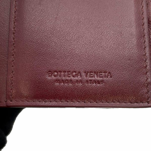 ボッテガヴェネタ 長財布 イントレチャート レザー 608072 BOTTEGA VENETA 財布 赤 レッド