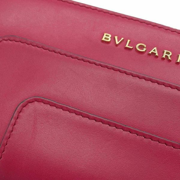 ブルガリ 長財布 セルペンティ ラウンドジップ レザー BVLGARI 財布