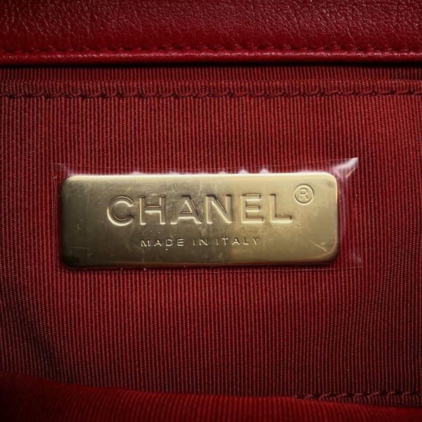 シャネル ベルトバッグ 19 チェーン ラムスキン AS1163 CHANEL バッグ ウエストバッグ