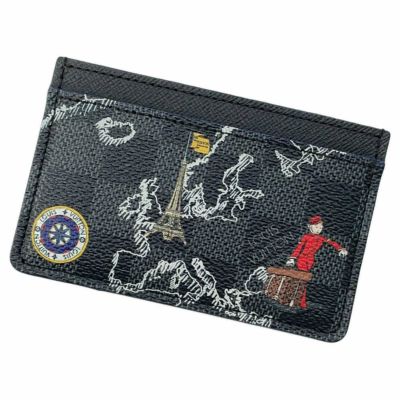 ルイヴィトン カードケース ダミエ・グラフィット ポルト カルト