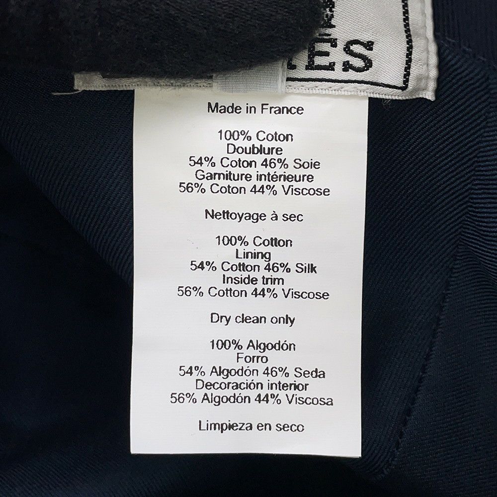 エルメス キャップ デイヴィス・ドット メドール  コットン サイズ57 HERMES 帽子