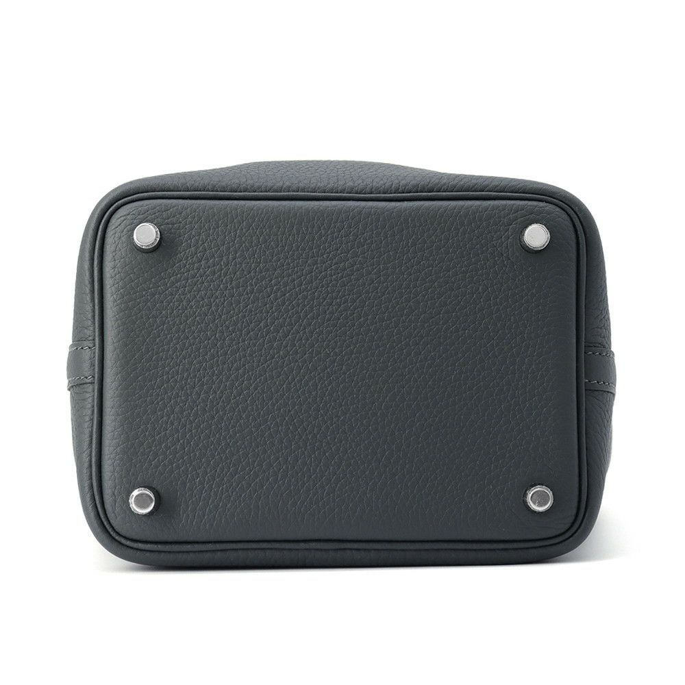 エルメス ピコタンロックPM エクラ ヴェールマングローブ/グリパンタン/シルバー金具 トリヨンクレマンス/スイフト K刻印