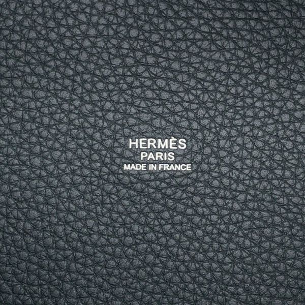 エルメス ピコタンロックPM エクラ ヴェールマングローブ/グリパンタン/シルバー金具 トリヨンクレマンス/スイフト K刻印