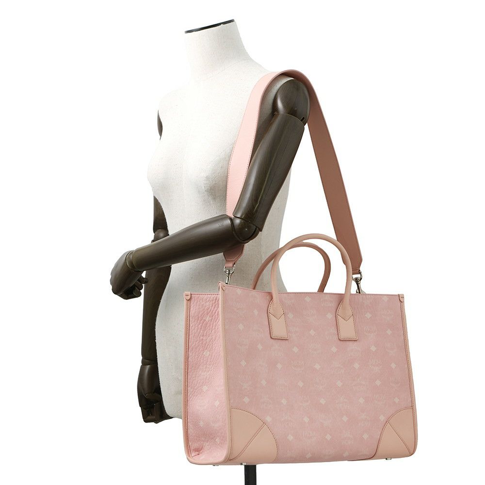 エムシーエム トートバッグ Munchen ヴィセトス ラージ MWTCSBO02QZ001 MCM 2way