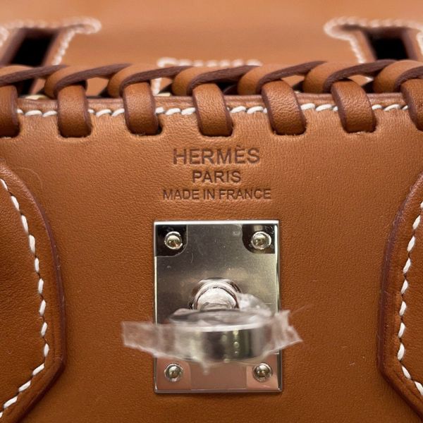 エルメス バーキン25 ピクニック フォーブ/シルバー金具 ストロー/バレニアフォーブ B刻印 HERMES Birkin ハンドバッグ