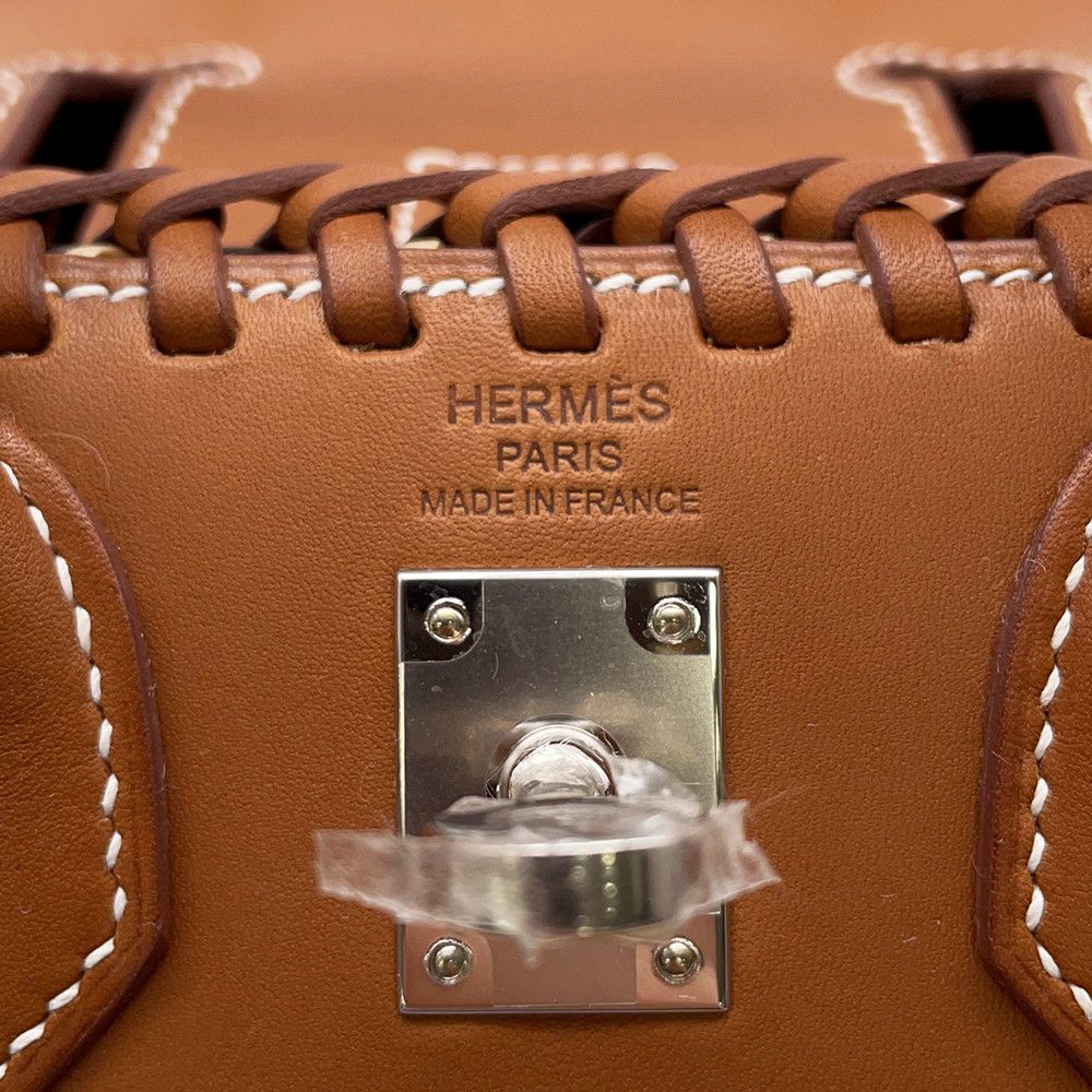 エルメス バーキン25 ピクニック フォーブ/シルバー金具 ストロー/バレニアフォーブ B刻印 HERMES Birkin ハンドバッグ