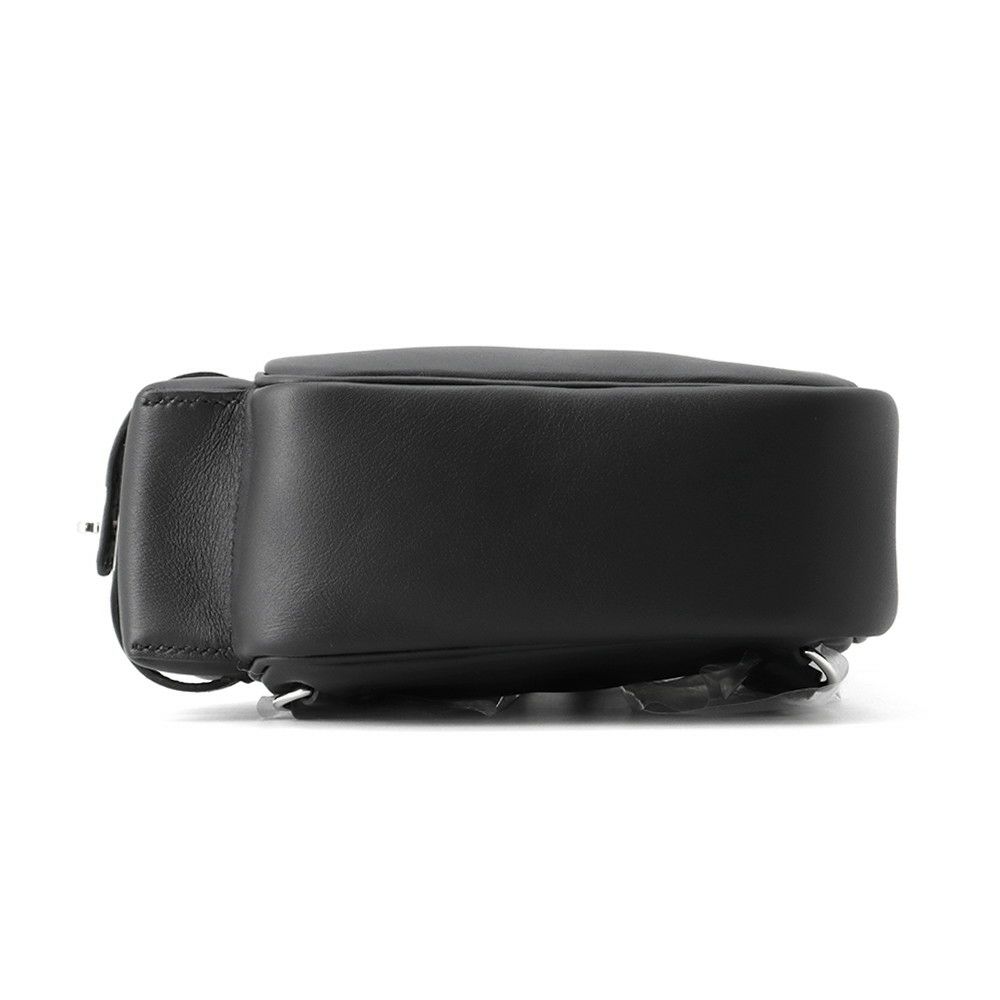 エルメス ケリージャンプ ブラック/シルバー金具スイフト W刻印 HERMES リュック 黒