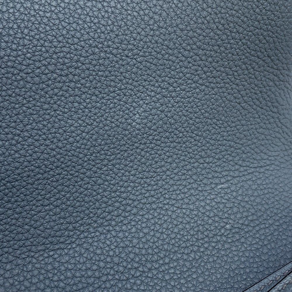 エルメス ビジネスバッグ サックアデペッシュ38 ブルーオラージュ/シルバー金具 トゴ Z刻印 メンズ