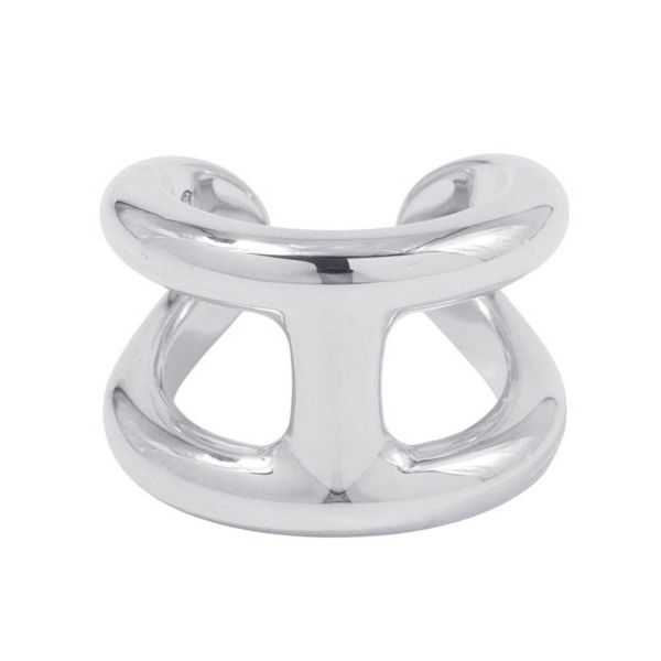 エルメス リング オスモズGM Osmose SV925シルバー リングサイズ54 HERMES ジュエリー 指輪