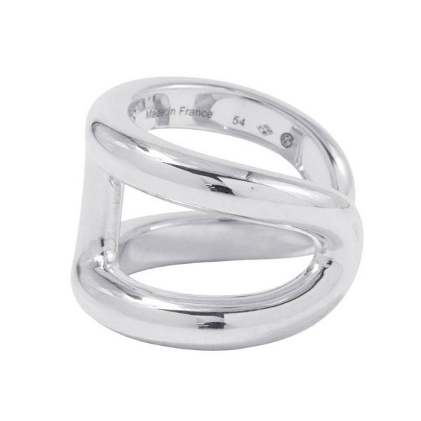 エルメス リング オスモズGM Osmose SV925シルバー リングサイズ54 HERMES ジュエリー 指輪